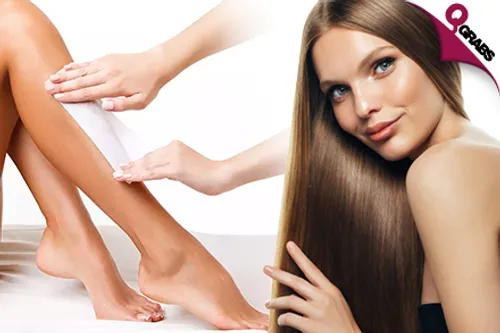 From QR99 Give your Hair a Complete Makeover with Hair Color OR Hair Spa OR Hair Filler OR Brazilian Keratin OR Hair Cut OR Hot Oil Treatment with various Waxing & Threading Packages! (Up to QR2000 Value)